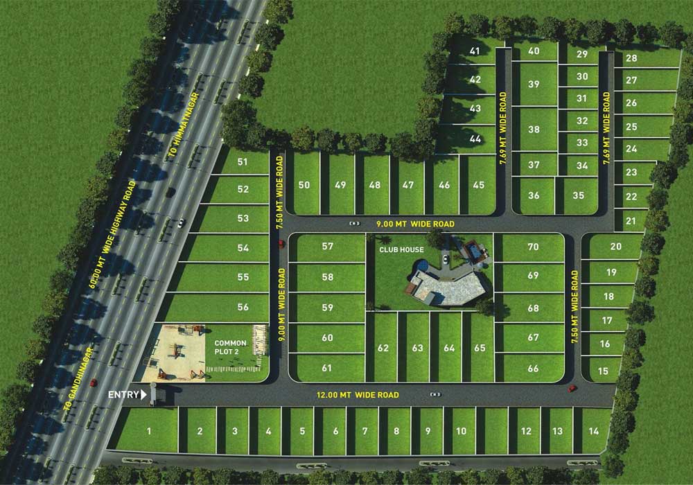 Godrej Plots Doddaballapur Master Plan